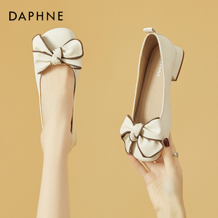 Daphne达芙妮 仙女风瓢鞋豆豆鞋