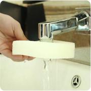 吸水海绵皂盒 有氧双层沥水替换丝瓜络皂托便携式香皂盒