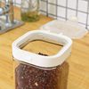振兴方形玻璃密封罐五谷杂粮储物罐泡酒罐厨房用品保存茶叶罐耐热