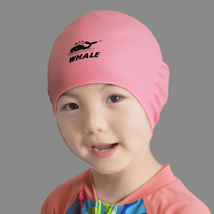 儿童护耳泳帽硅胶防水长发大头，不勒头游泳帽男女孩童高弹宝贝浴帽