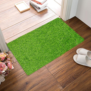 仿真草坪地毯阳台门垫水果店草坪，可定制绿色脚垫，客厅卧室地垫防滑