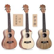 单板尤克里里2326寸ukulele夏威夷四弦琴，乌克丽丽儿童小吉他乐器