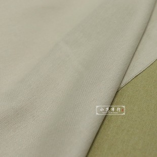 高档亚麻布料米白色，柠檬黄平整纯麻，布料连衣裙西装套装设计面料