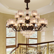 水晶客厅吊灯现代简约欧式时尚别墅卧室灯餐厅，灯轻奢家用灯具