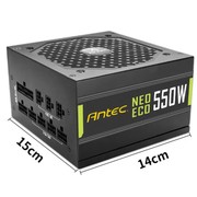 安钛克NE550 NE650金牌全模组 额定650w550w电脑台式静音主机电源