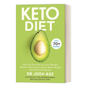 英文原版 Keto Diet 生酮饮食 30天计划 燃烧脂肪 减肥 对抗炎症 健康饮食 英文版 进口英语原版书籍