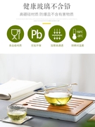 透明泡茶器玻璃公道杯红茶，茶碗盖碗日式耐热功夫茶壶绿茶专用茶具