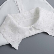 韩版白色打底领子女百搭毛衣，卫衣假衣领，春秋冬季衬衫翻衣领装饰