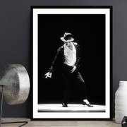 Michael Jackson迈克尔·杰克逊 音乐海报KTV装饰画餐厅酒吧挂画