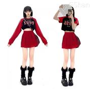 爵士舞蹈服套装性感成人啦啦操服装，kpop打歌服女团拉拉队ds演出服