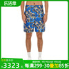 Moschino男裤时尚个性男短而全的蓝色花朵休闲裤短裤03642057