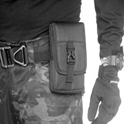 德毅营 7寸多功能战术腰包大容量穿皮带防泼水包手机包挂包收纳包