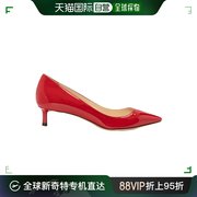 香港直邮jimmychoo女士，红色漆皮高跟鞋romy40-patred