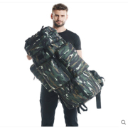 户外战术登山男女双肩背包115L旅行大容量背囊多功能徒步行李背包