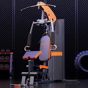 创思维大型多功能健身器材家用运动单人站力量组合综合训练器家庭