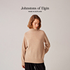9折Johnstons of Elgin女士薄款宽松无缝羊绒高领毛衣