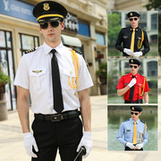 保安制服夏装物业保安服装衬衫短袖保安工作服套装男形象岗礼宾服