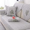 全棉沙发垫布艺四季通用123组合沙发套欧式客厅，全包萬能套罩防滑