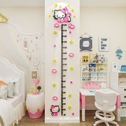测量身高墙贴亚克力3d立体可移除儿童，房装饰精准贴纸客厅卧室简约