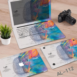 适用Mac苹果笔记本电脑保护贴膜MacBook外壳air13pro1516装饰贴纸