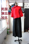 二手婚纱礼服红色中式传统复古秀禾服显瘦摄影服