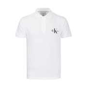 保税仓 Calvin Klein男士2024CK夏季纯棉t恤年轻气质polo衫