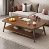 茶几桌客厅家用小户型沙发茶桌中式实木出租屋用创意简易折叠桌子