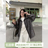 宋正恩咖色格子衬衫女韩系穿搭春季复古宽松衬衣洋气独特别致上衣