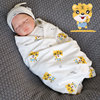 虎宝宝包被产房婴儿初生小老虎新生婴儿抱被纯棉新生儿包单包裹巾