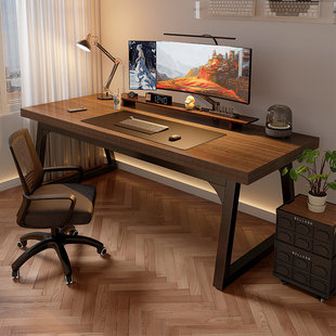 宜家电脑桌台式家用办公桌，书桌电竞桌卧室小户型，简易工作台写字桌