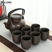 紫砂过滤茶壶陶瓷单壶家用大号功夫茶具，带内置滤网红茶容量泡茶器