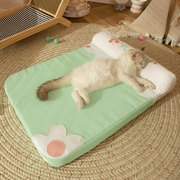猫窝四季通用夏季可拆洗猫垫子睡觉睡垫狗窝，夏天用品猫咪床宠物床