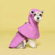狗狗雨衣小型犬宠物用品泰迪专用防水狗衣服斗篷跨境