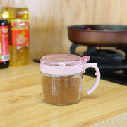 振兴圆型玻璃调味瓶盐罐调味瓶家用厨房调味罐组合套装