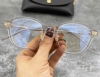 韩国眼镜框架秀智同款复古板材，多边形带鼻托浅色女款近视平光镜