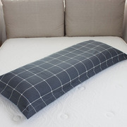 100%纯棉枕套1米长条形全棉1.2/1.5m1.8米双人情侣单个加长枕头套
