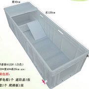 特大号乌龟饲养箱塑料龟池家用乌龟专用箱缸水陆缸带产蛋沙盘龟箱