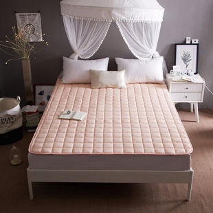 全棉床垫床褥1.8m双人垫被，1.5米床褥子单人，加厚防滑保护垫烂漫玉