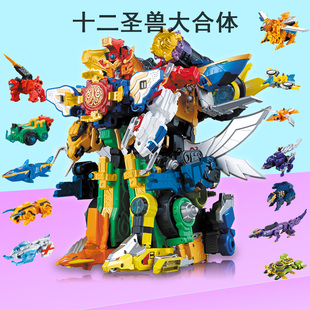 巨神战击队2玩具豪华版太阳破天裂地战机王1变形机器人宇宙创击王