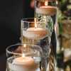 bx62漂浮蜡烛浪漫烛光，晚餐酒店餐厅婚庆装扮生日派对，圣诞节水浮蜡