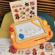日本面包超人儿童画画板，磁性笔写字板可擦写带腿彩色磁力涂鸦板