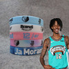 篮球球星灰熊12号贾莫兰特签名运动手环硅胶夜光腕带库里欧文