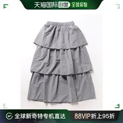 日本直邮ehkasopo女士棉混纺，格纹层叠裙，(可配套上衣)25000131
