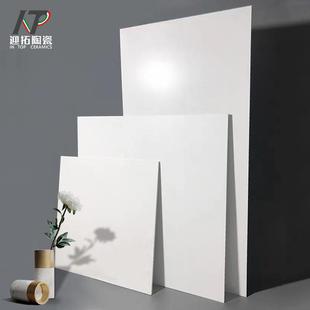 佛山瓷砖通体柔光奶白色瓷砖600X1200超白纯白卫生间厨房墙地砖