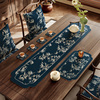 新中式茶几桌布古典中国风桌旗禅意茶席茶垫吸水茶台垫布防水垫子