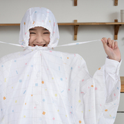 斗篷蝙蝠袖短款轻薄便携雨衣，户外成人男女，防风雨走路旅游外套雨披