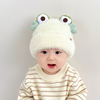 可爱超萌秋冬季男女宝宝帽子，婴儿毛绒保暖护耳冬天儿童针织毛线帽