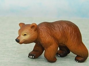 PAPO野生动物恐龙模型玩具 小比利牛斯熊 