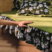 欧式沙发垫四季通用高档奢华防滑皮沙发专用垫2023美式复古