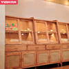 誉创日式面包柜面包展示柜面包架边柜蛋糕店面包玻璃柜商用木柜子
